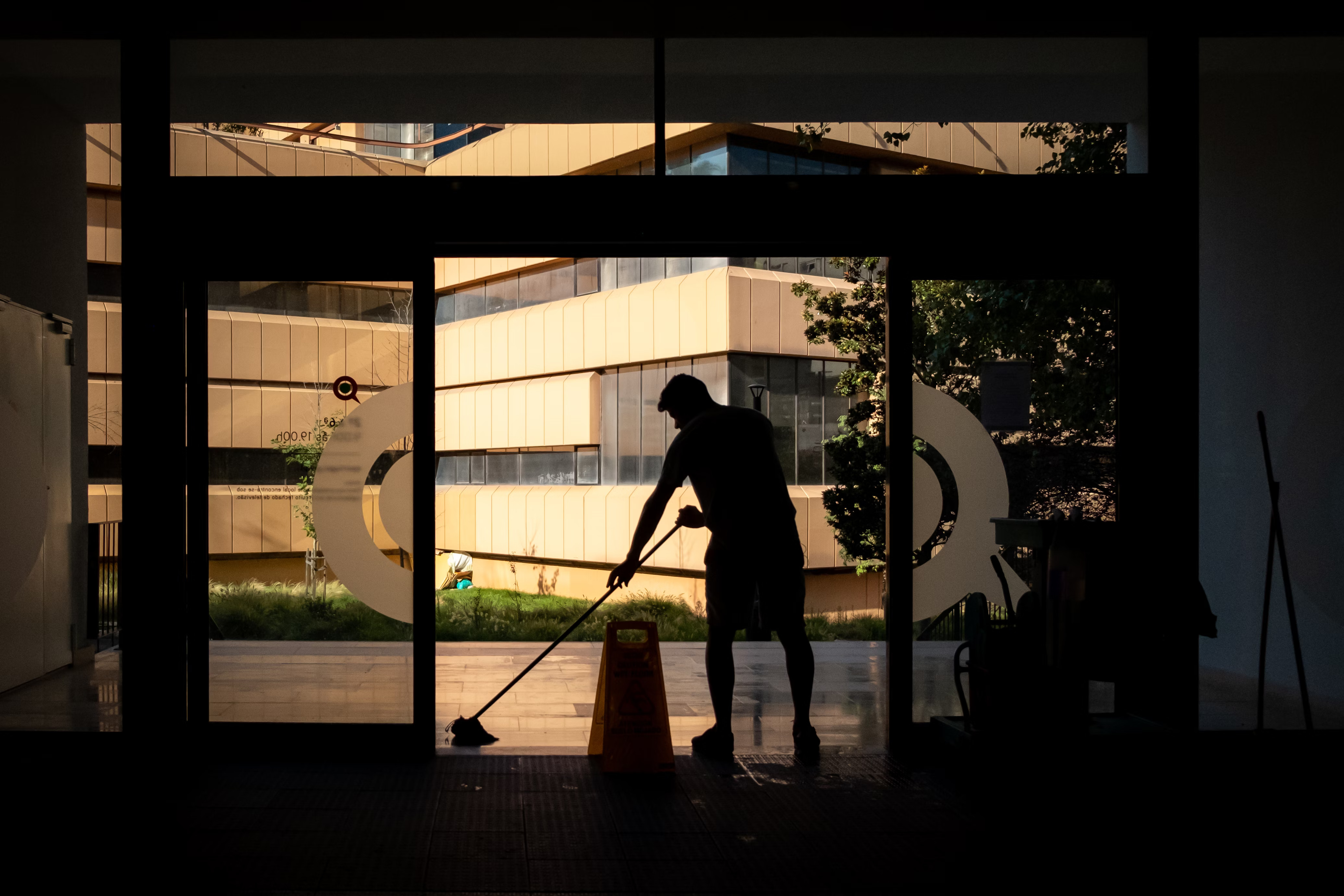Professional group cleaning service team in Hong Kong